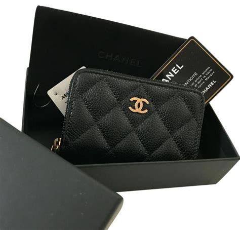 buy chanel card holder|chanel card holder zip around.